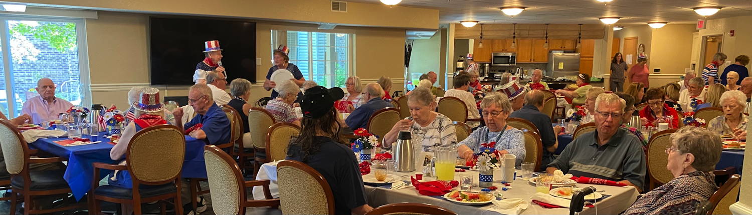 Valley View Senior Cooperative Independence Day Gathering