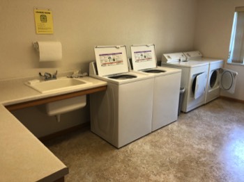  One of Many Resident Laundries 