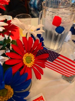  4th of July Place Setting 